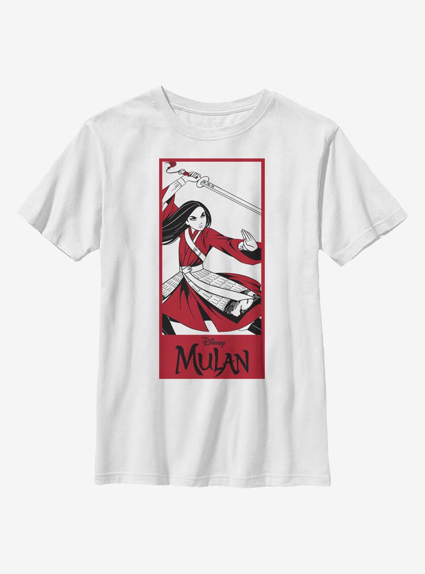 Disney Mulan Bold Spirit Youth T-Shirt, , hi-res