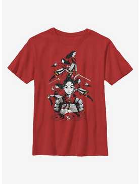 Disney Mulan Poses Youth T-Shirt, , hi-res