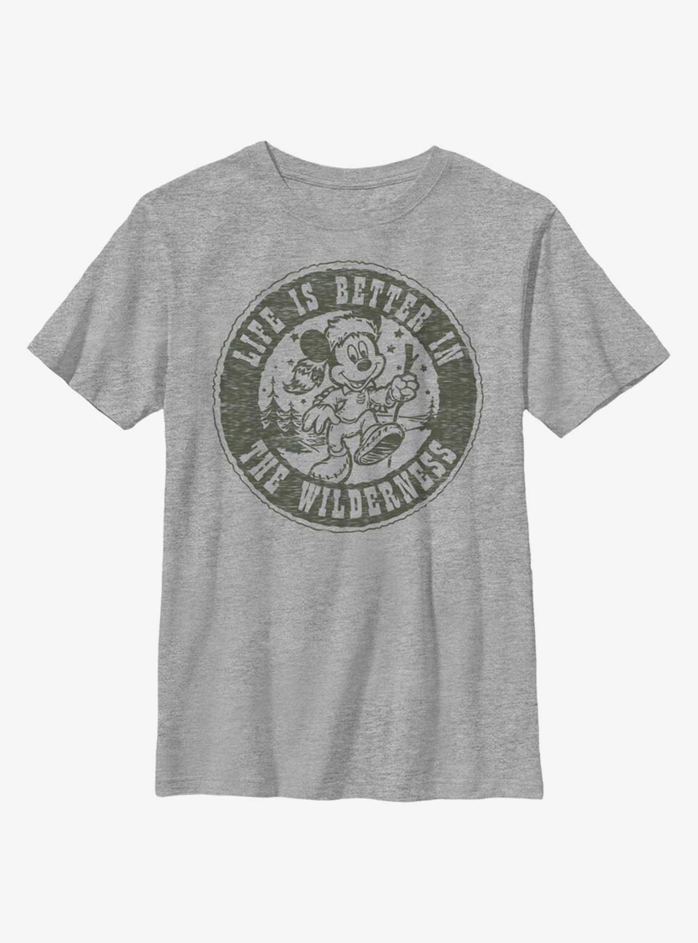 Disney Mickey Mouse Wilderness Mickey Youth T-Shirt, , hi-res