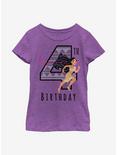 Disney Pocahontas Birthday 4 Youth Girls T-Shirt, PURPLE BERRY, hi-res