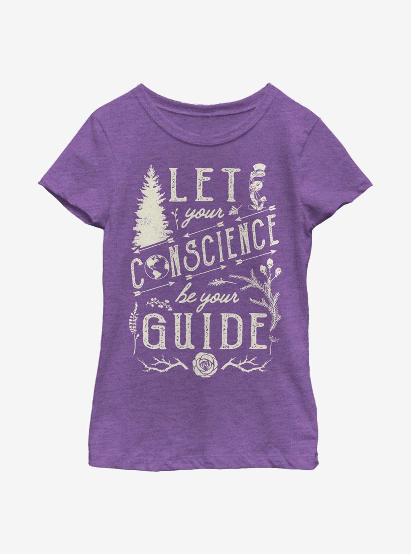 Disney Pinocchio Conscience Guide Youth Girls T-Shirt, , hi-res