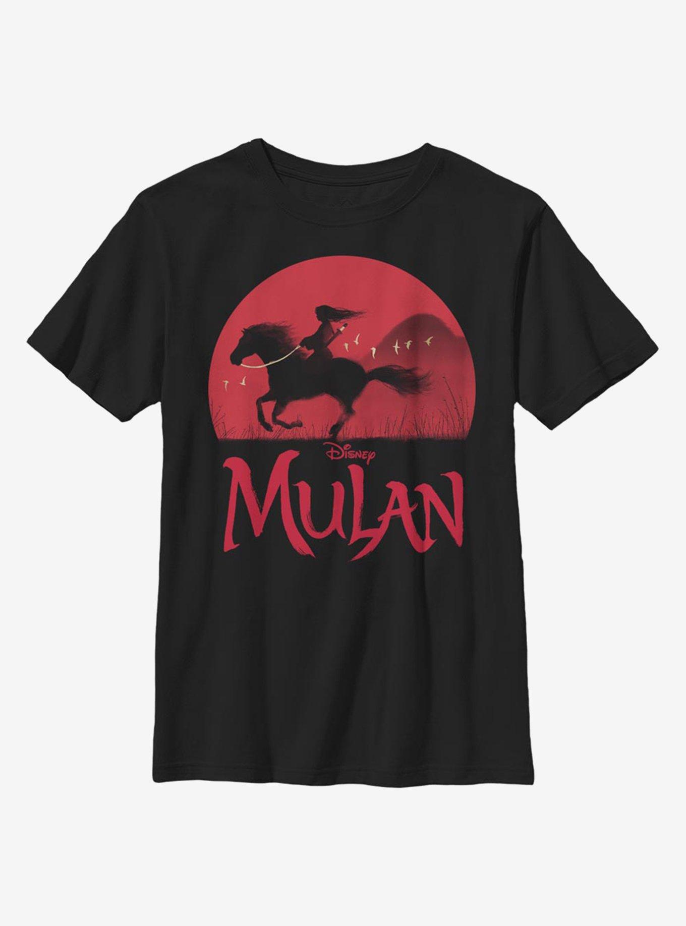 Disney Mulan Sunset Youth T-Shirt, , hi-res