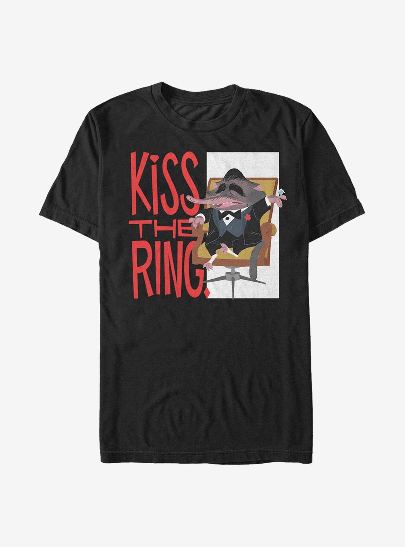 Disney Zootopia Kiss Ring T-Shirt, BLACK, hi-res
