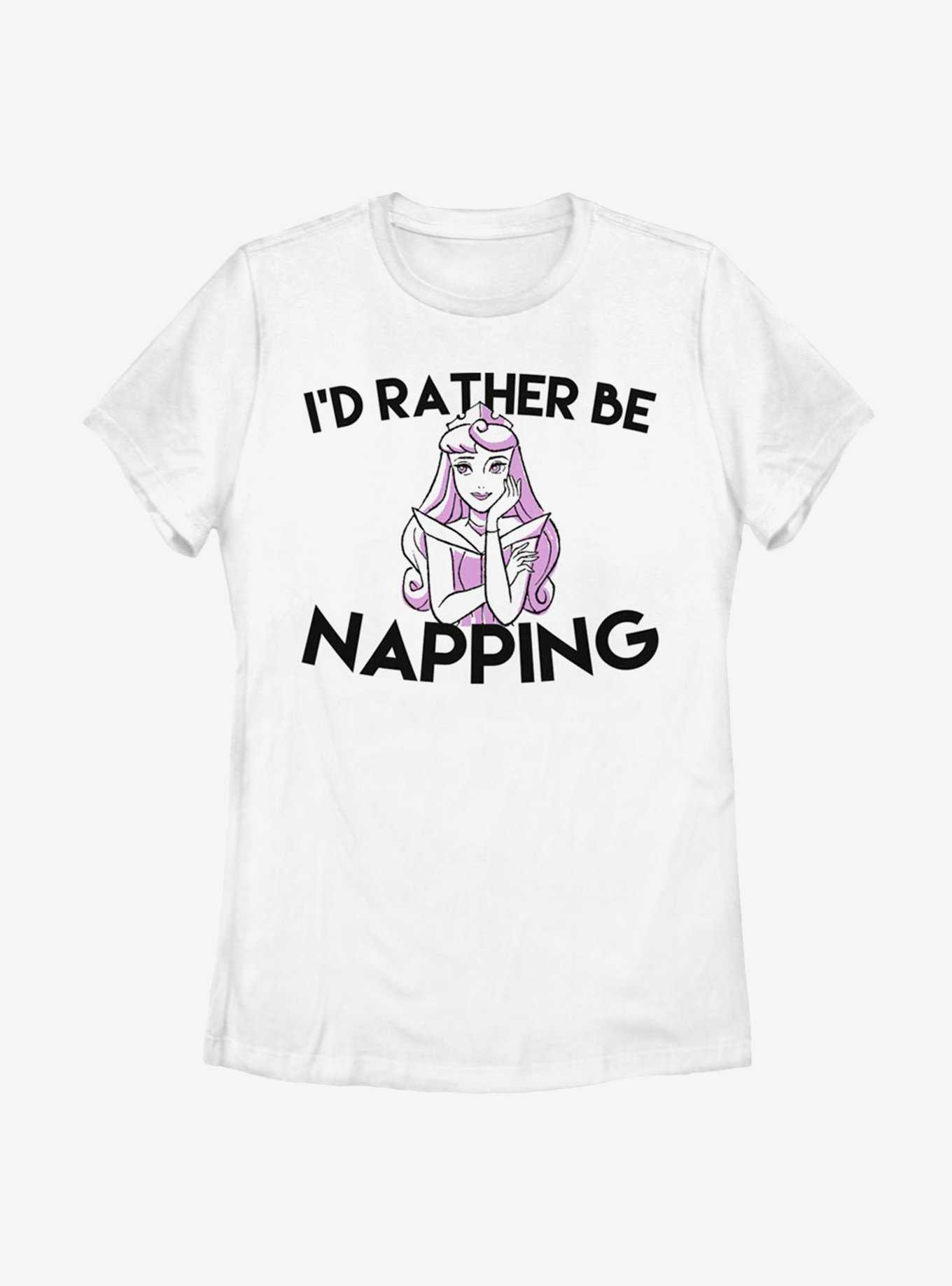 Disney Sleeping Beauty I'd Rather Be Napping Womens T-Shirt, , hi-res