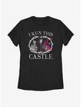 Disney Snow White I Run This Castle Womens T-Shirt, BLACK, hi-res