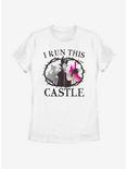 Disney Snow White I Run This Castle Womens T-Shirt, WHITE, hi-res