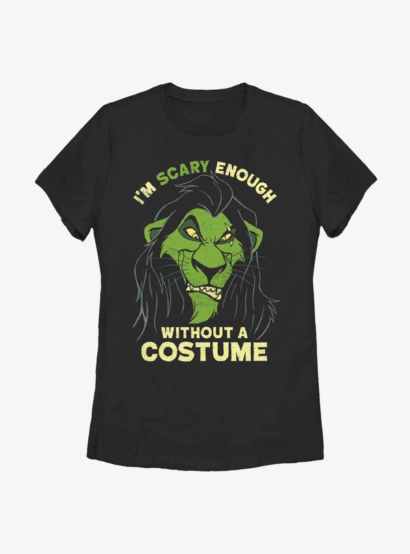 Disney The Lion King Scary Enough Scar Womens T-Shirt, , hi-res