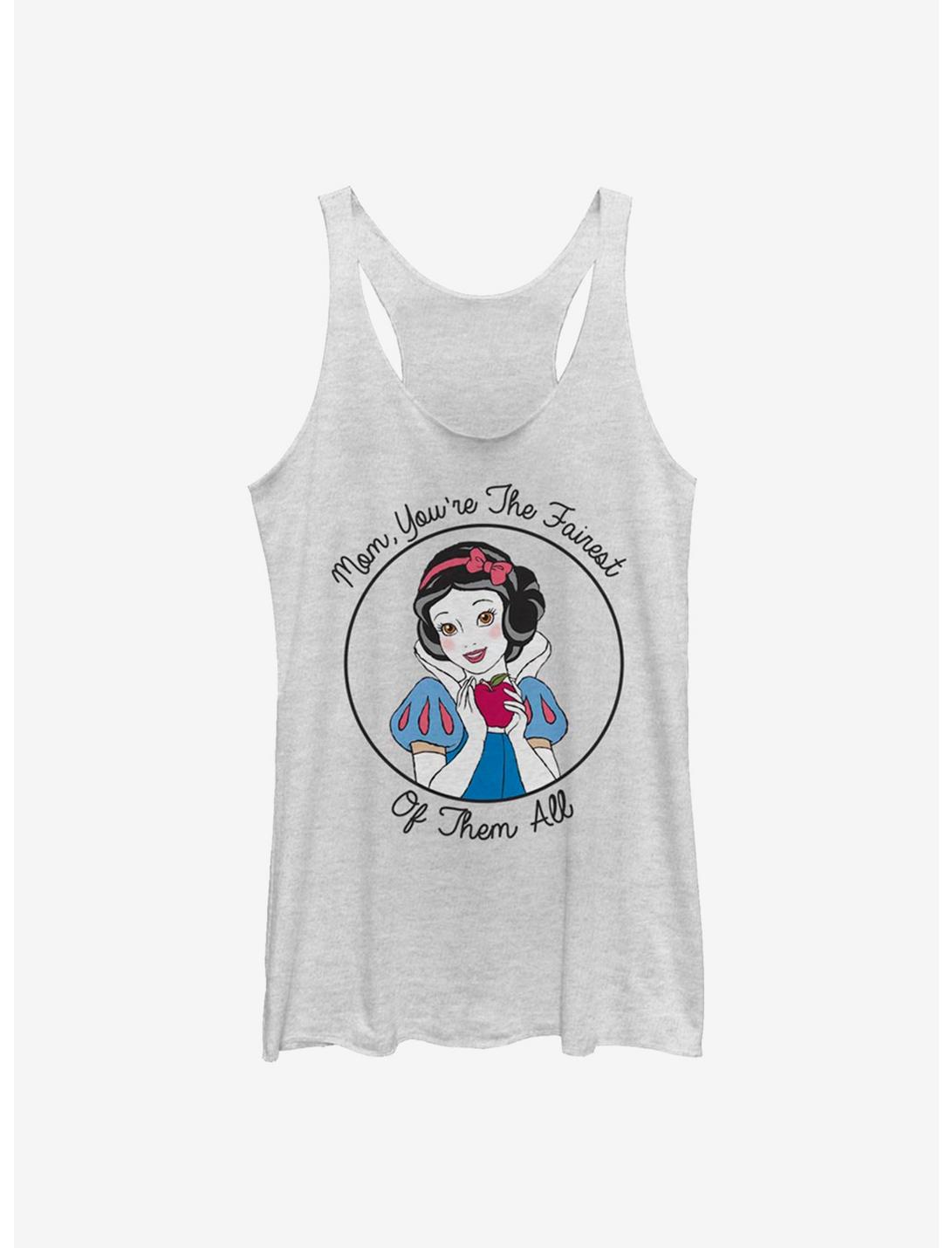 Disney Snow White Fairest Womens Tank Top, WHITE HTR, hi-res