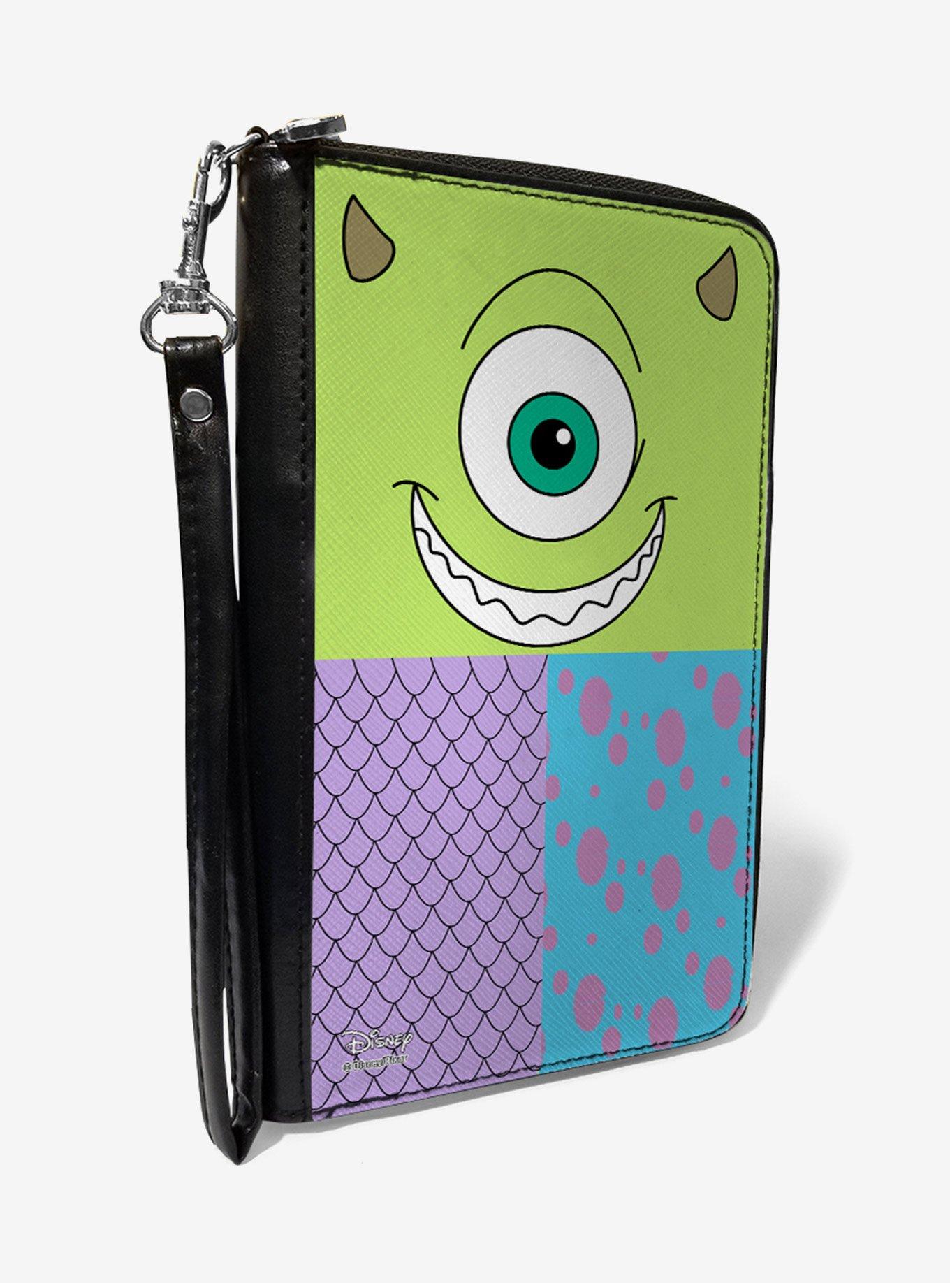 Disney Pixar Monsters, Inc. Character Bounding Blocks Zip Around Wallet, , hi-res