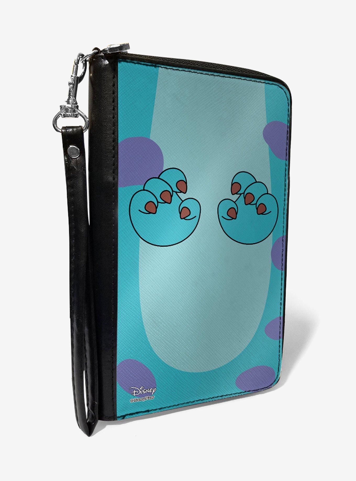 Disney Pixar Monsters, Inc. Sulley Body Womens Zip Around Wallet, , hi-res