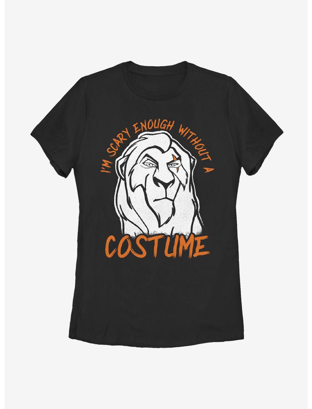 Disney The Lion King Without A Costume Womens T-Shirt, BLACK, hi-res