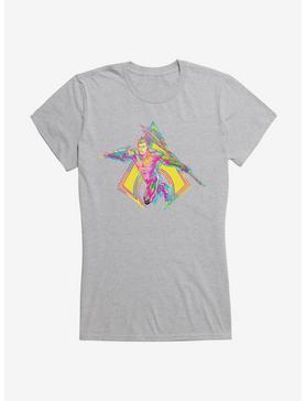 DC Comics Justice League Aquaman Cmyk Girls T-Shirt, , hi-res