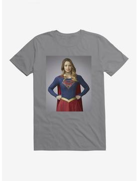 DC Comics Supergirl Front Pose T-Shirt, STORM GREY, hi-res