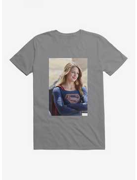 DC Comics Supergirl Smile T-Shirt, STORM GREY, hi-res