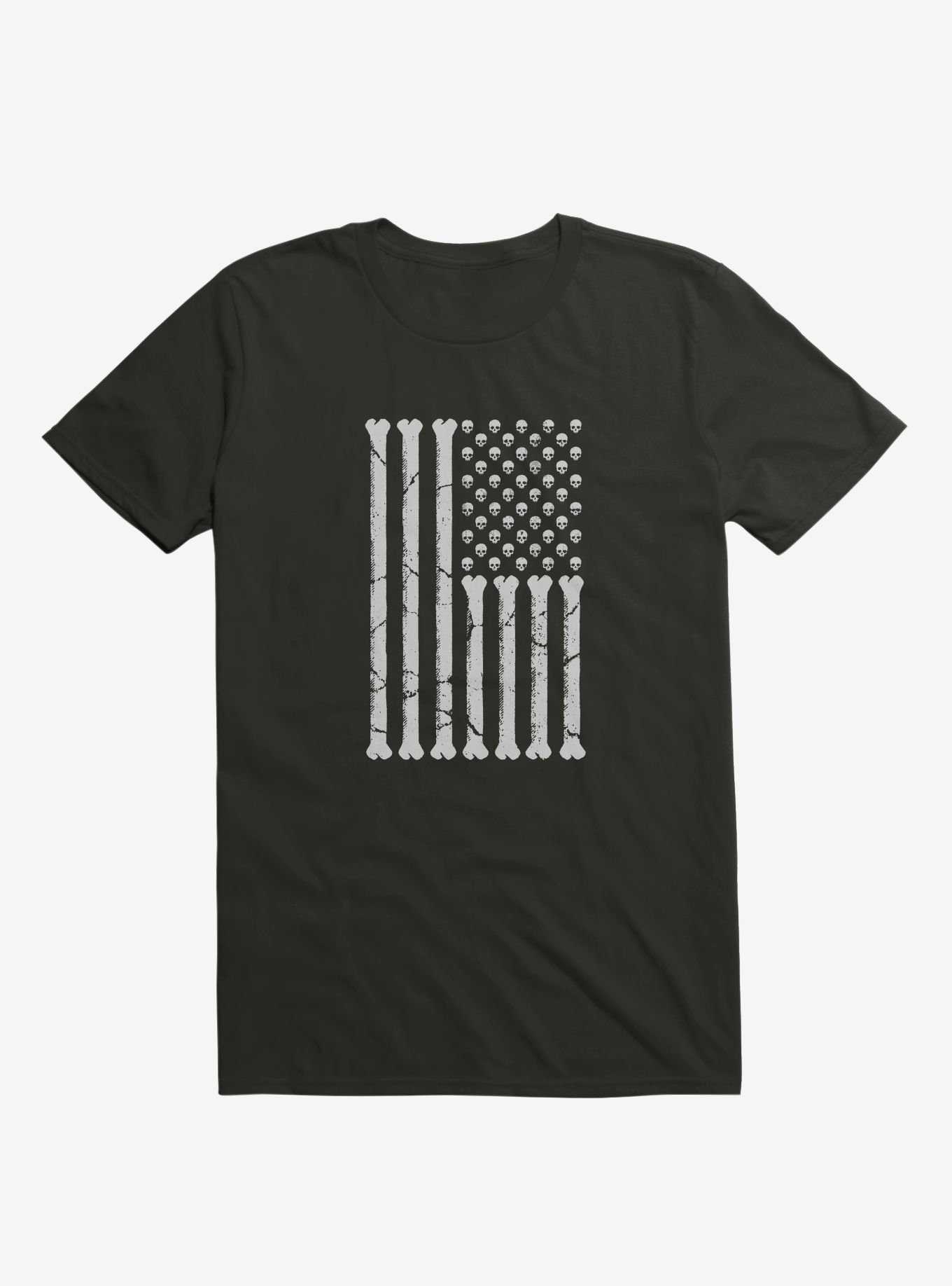 American Skulls And Bones T-Shirt, , hi-res