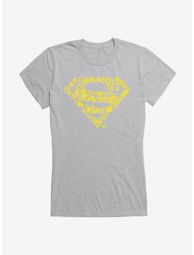 DC Comics Justice League Superman Icons Girls T-Shirt, HEATHER, hi-res