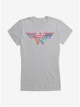 DC Comics Justice League Wonder Woman Girls T-Shirt, HEATHER, hi-res