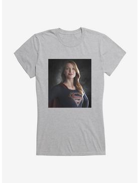 DC Comics Supergirl Pose Girls T-Shirt, HEATHER, hi-res