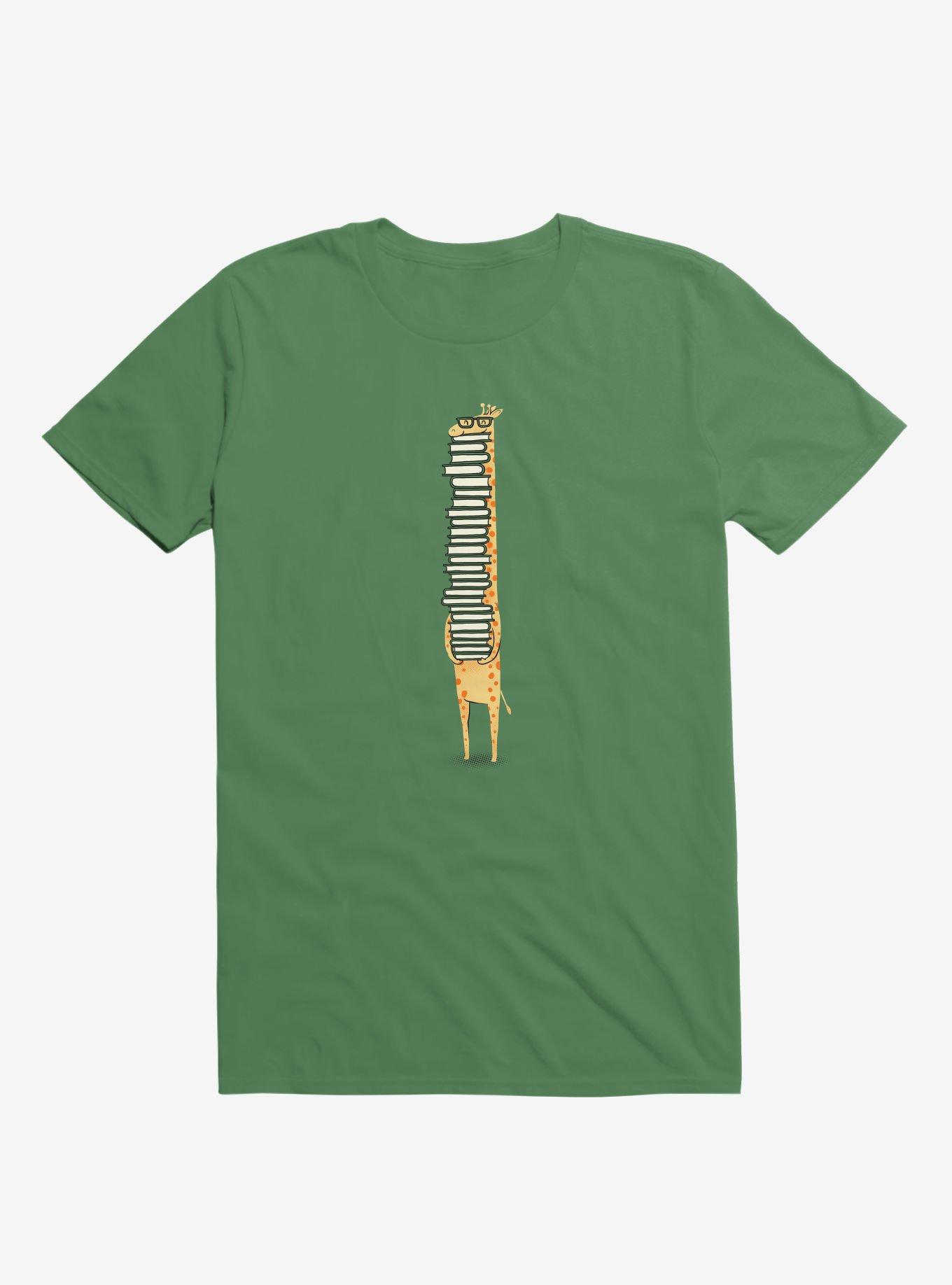 A Book Lover T-Shirt, KELLY GREEN, hi-res