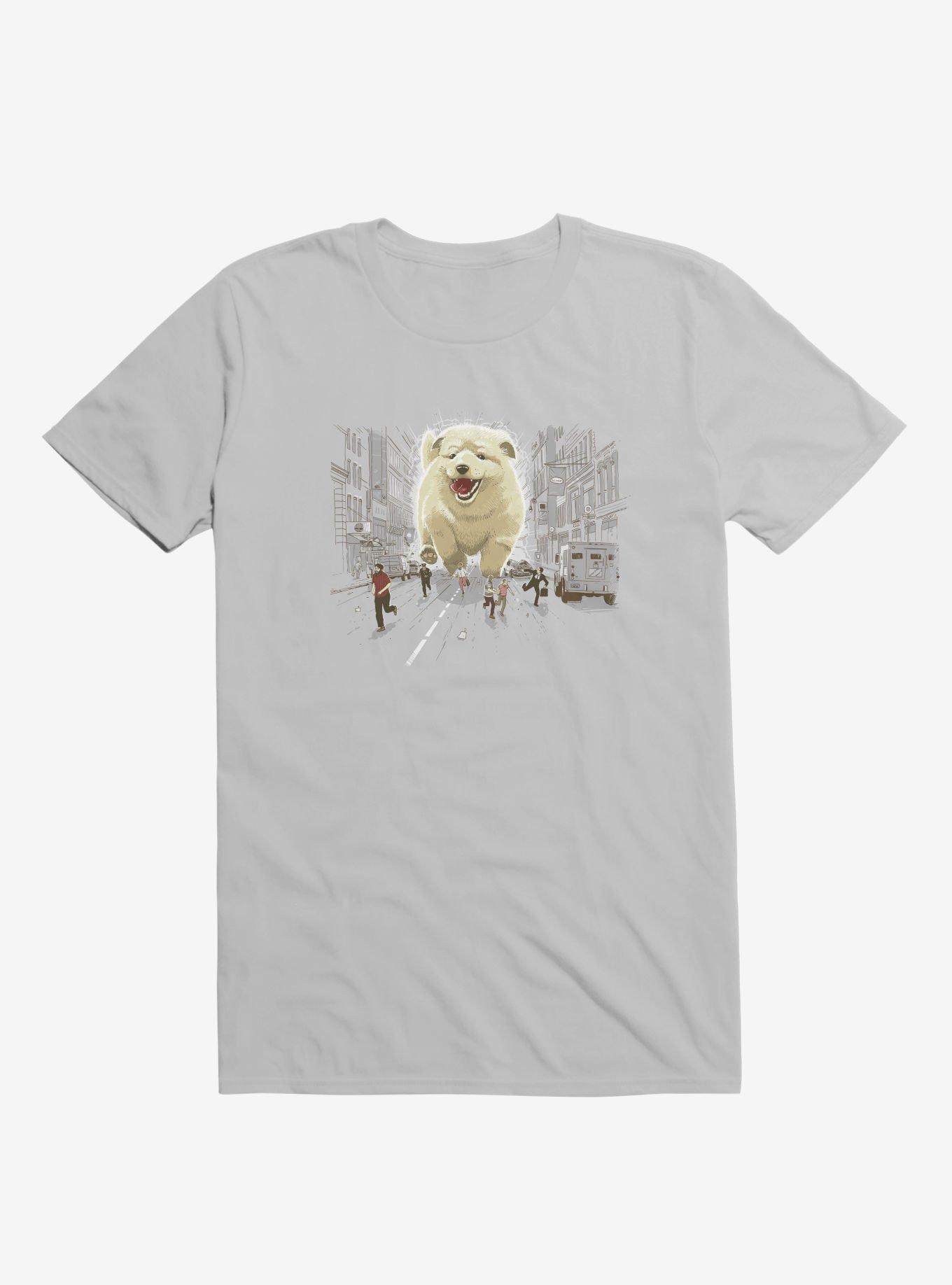 Attack Of The Cutest Monster T-Shirt, SILVER, hi-res