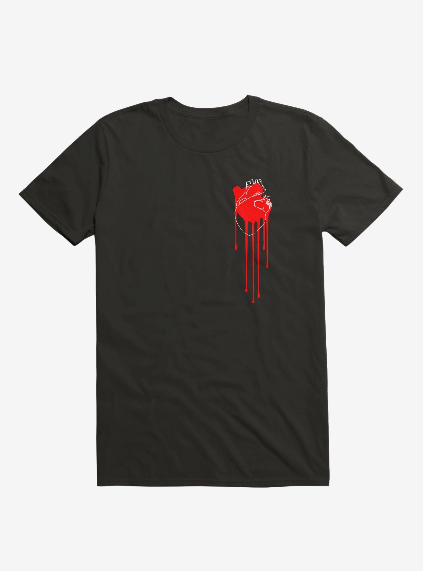 Bleeding Heart T-Shirt, BLACK, hi-res