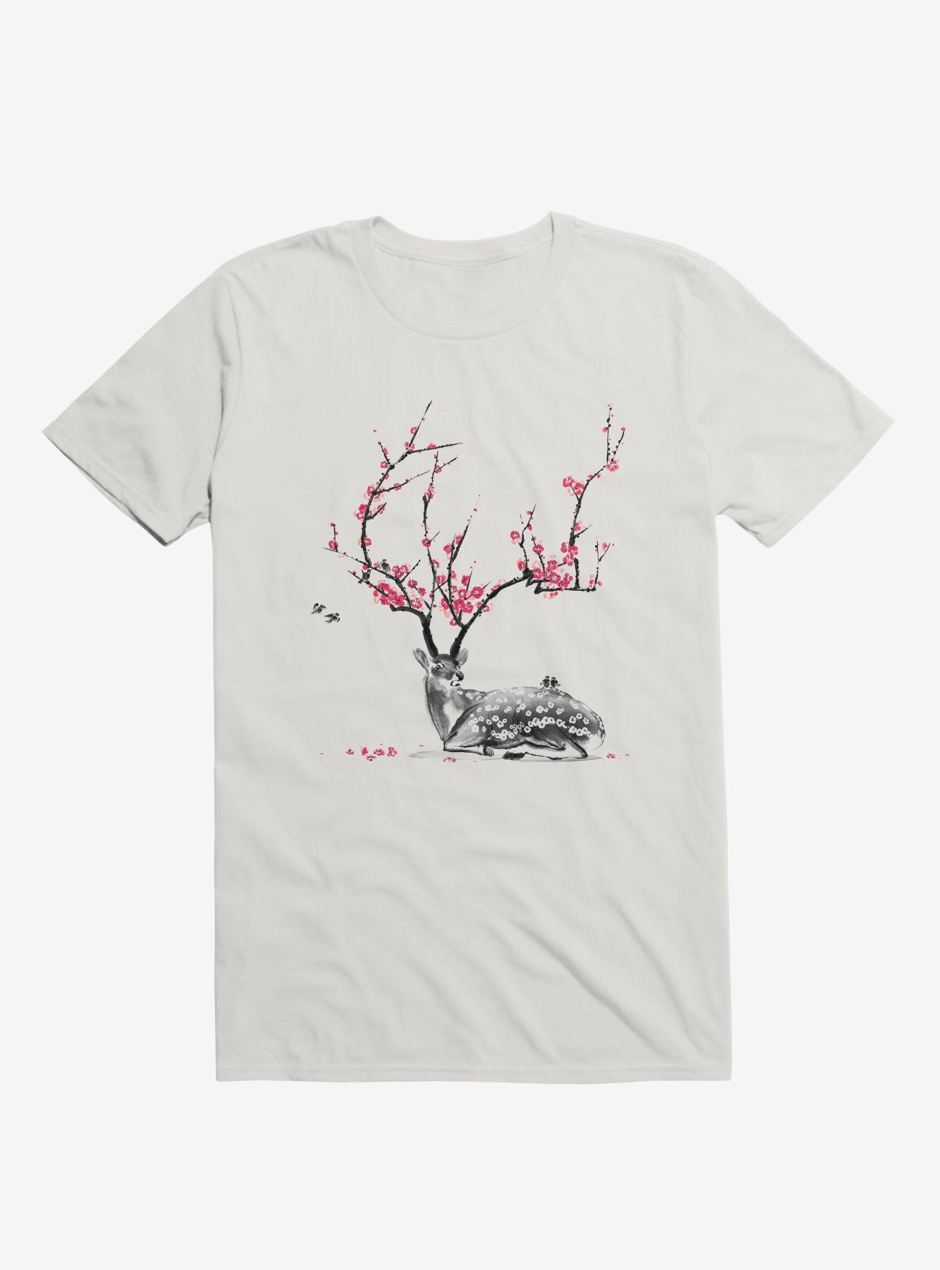 Blooming T-Shirt, WHITE, hi-res