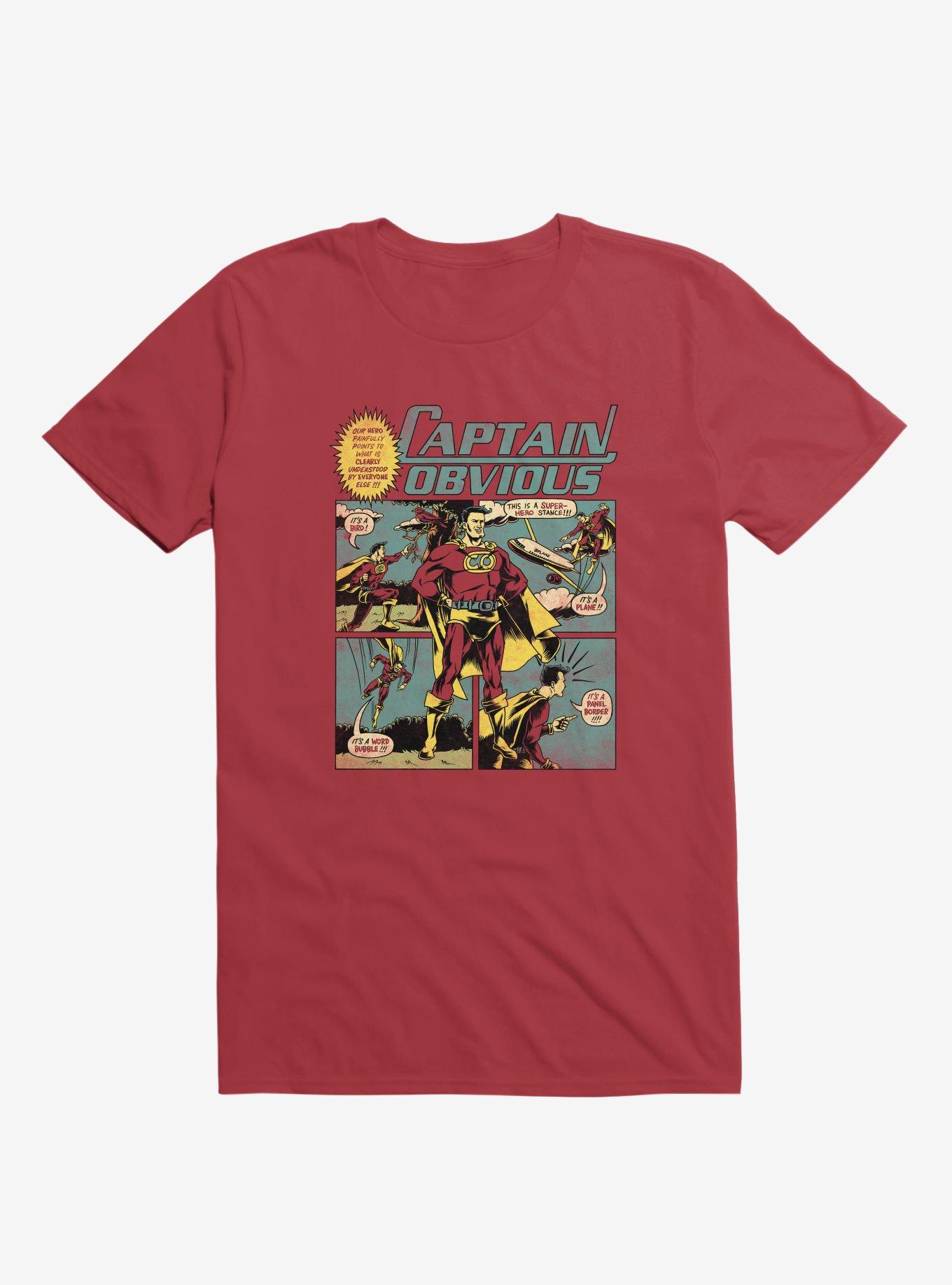 Captain Obvious! T-Shirt, , hi-res