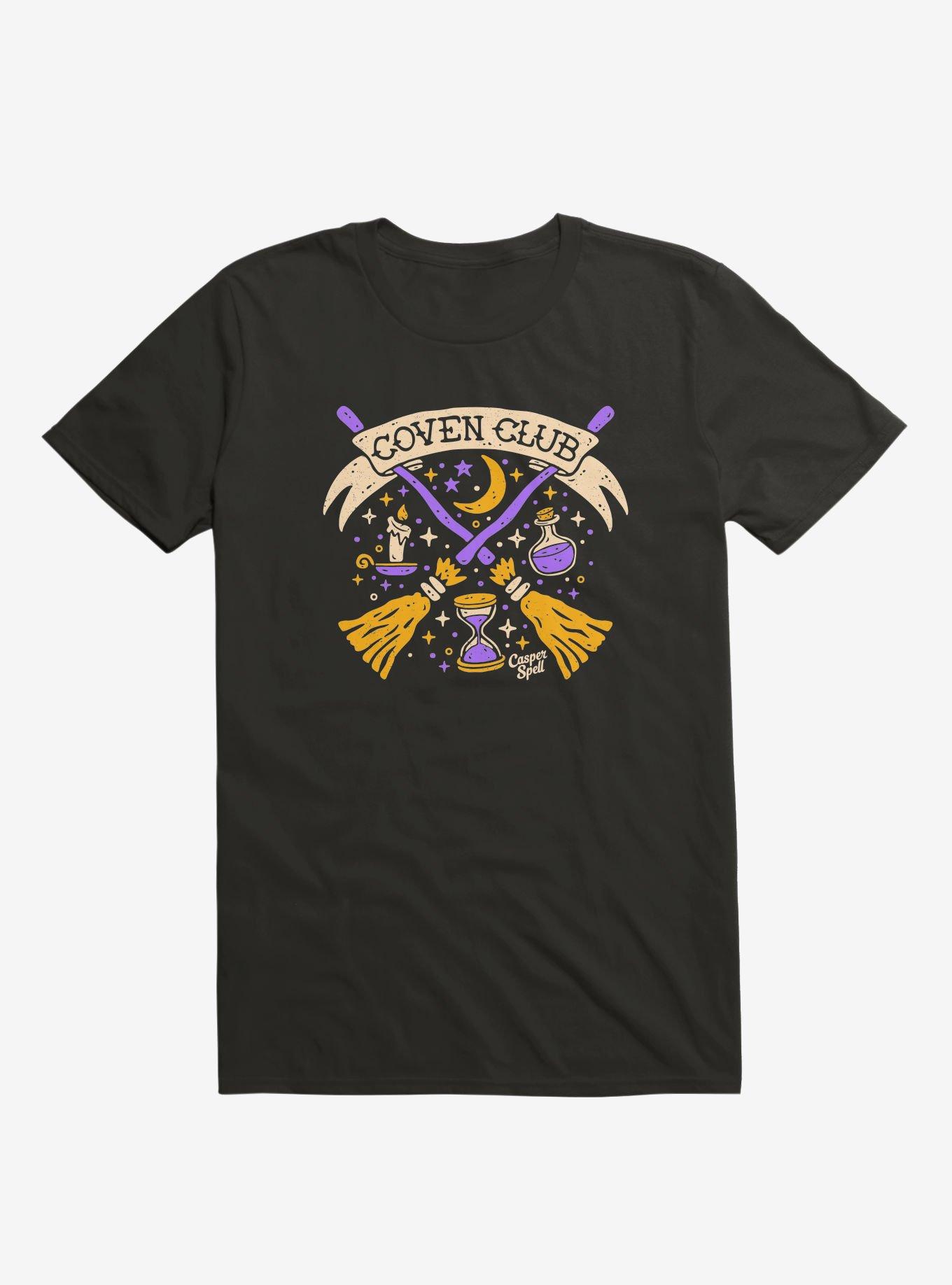 Coven Club T-Shirt, BLACK, hi-res