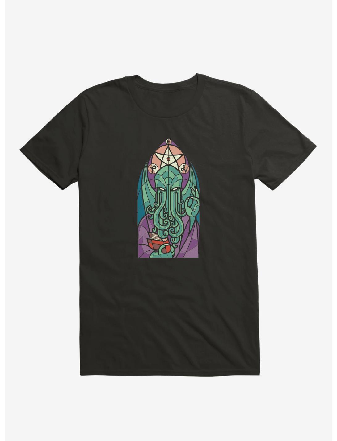 Cthulhu's Church T-Shirt, BLACK, hi-res