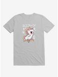 Kawaii Unicorn T-Shirt, SILVER, hi-res