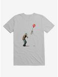 Happiness Is Fleeting T-Shirt, SILVER, hi-res