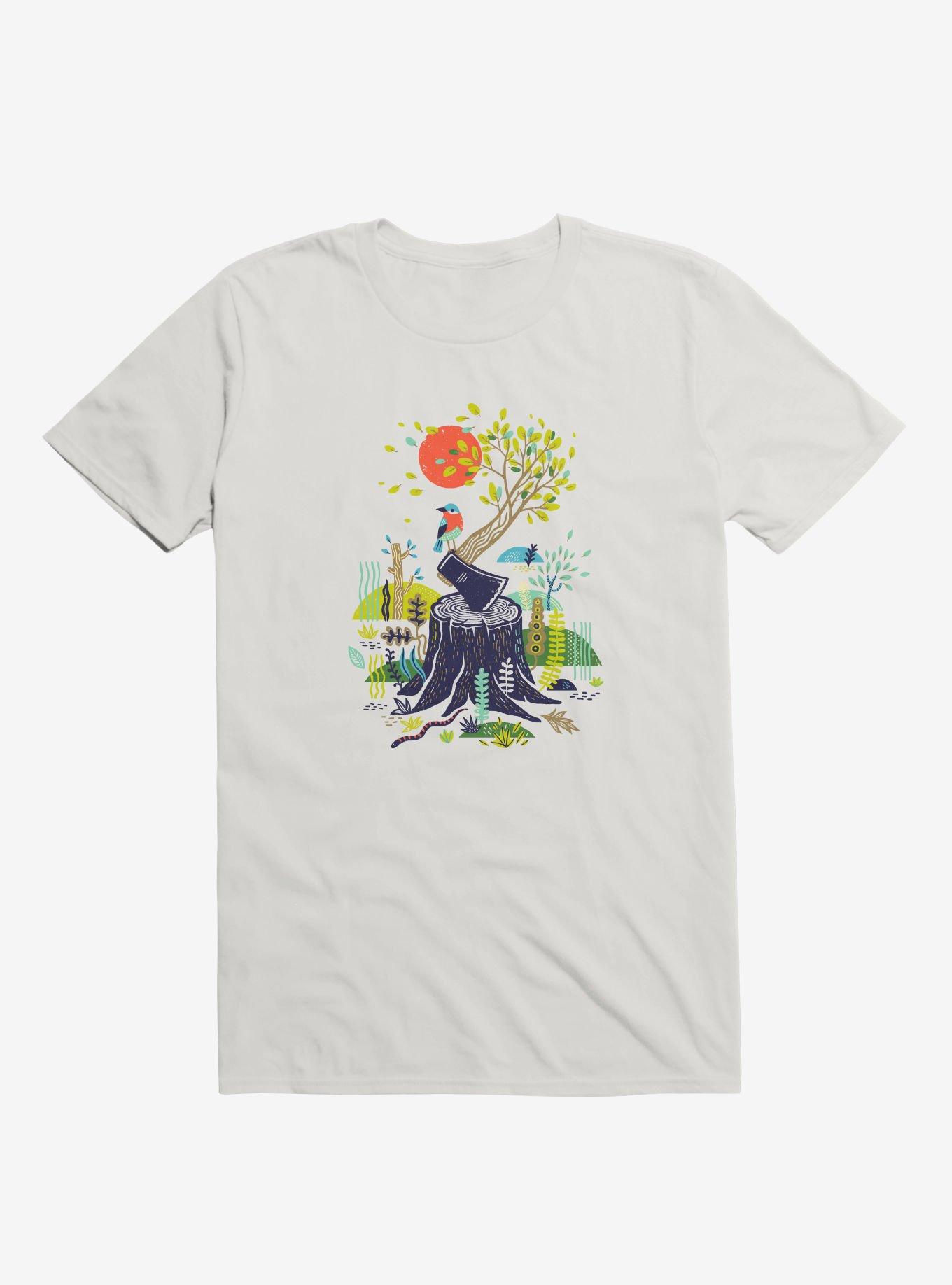 Nature Will Win T-Shirt, WHITE, hi-res