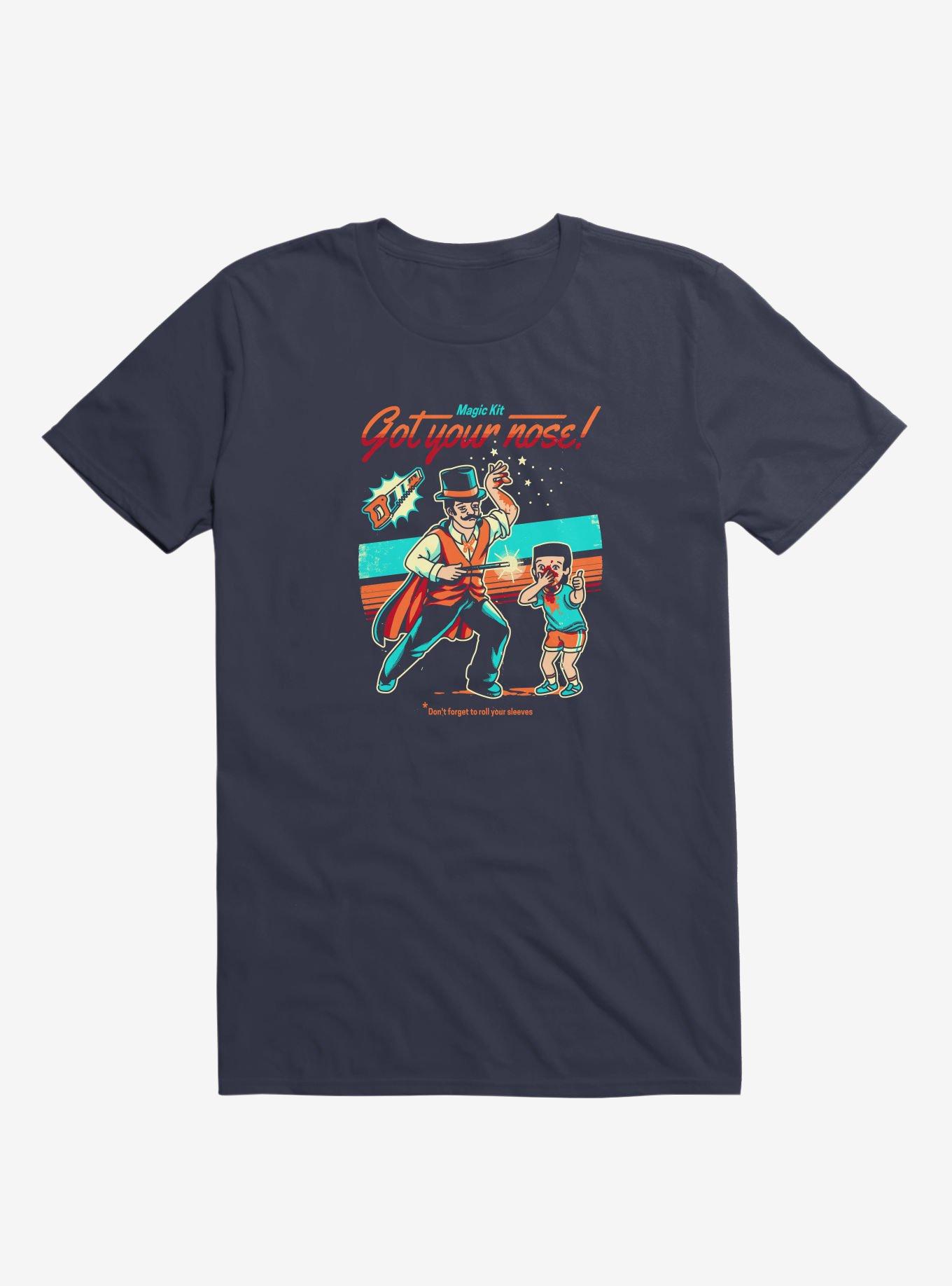 Got Your Nose T-Shirt, NAVY, hi-res