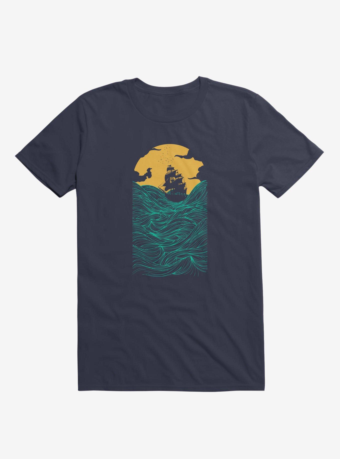 High Seas T-Shirt, NAVY, hi-res