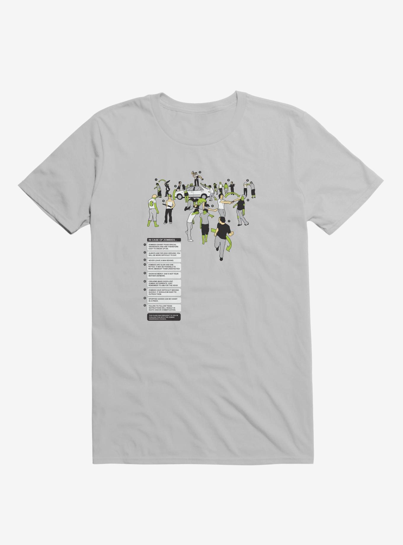 In Case Of Zombies T-Shirt, , hi-res