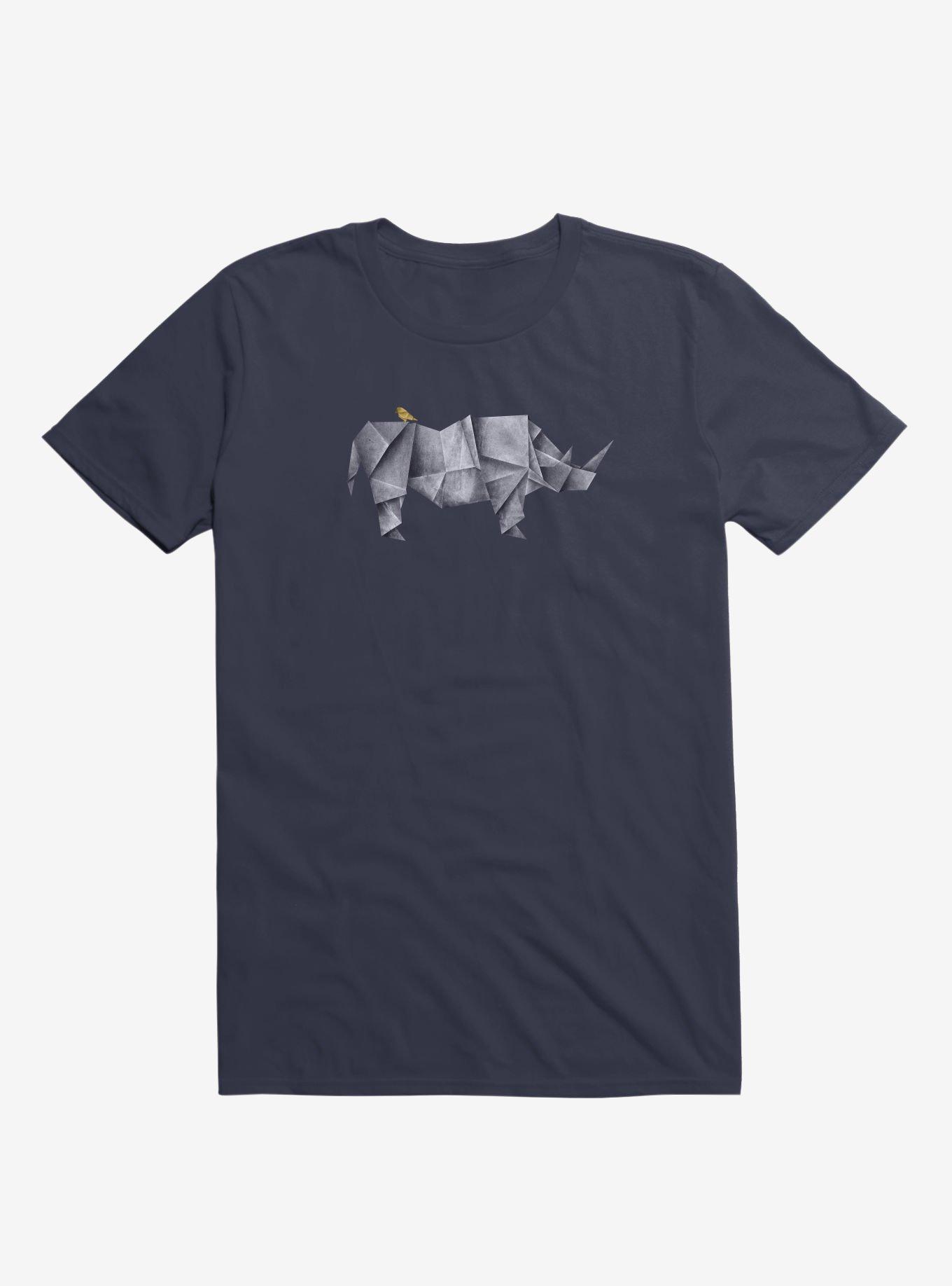 Rhinogami T-Shirt, NAVY, hi-res