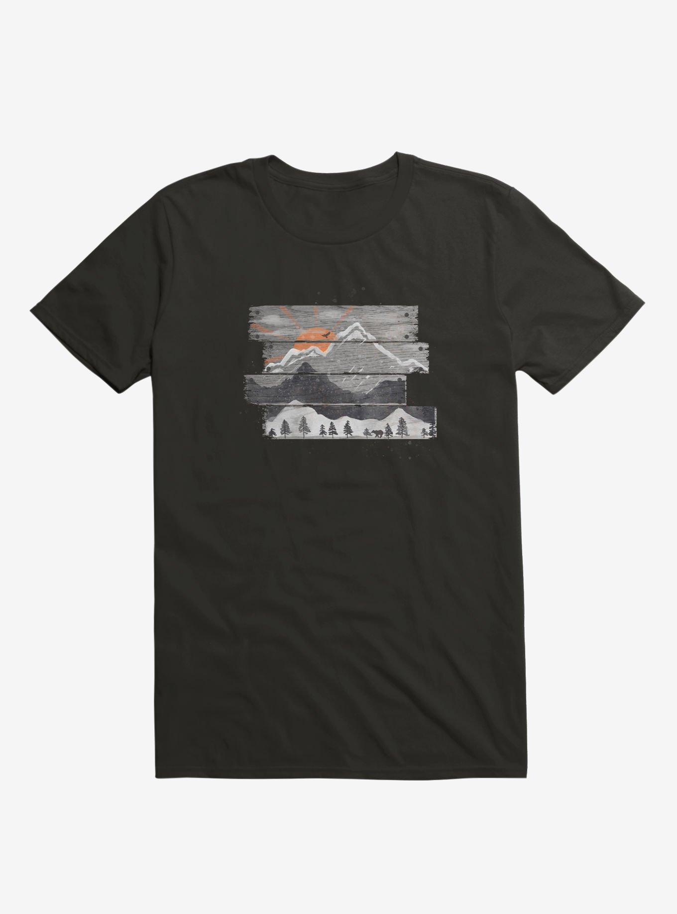 Into The Grey... T-Shirt, BLACK, hi-res