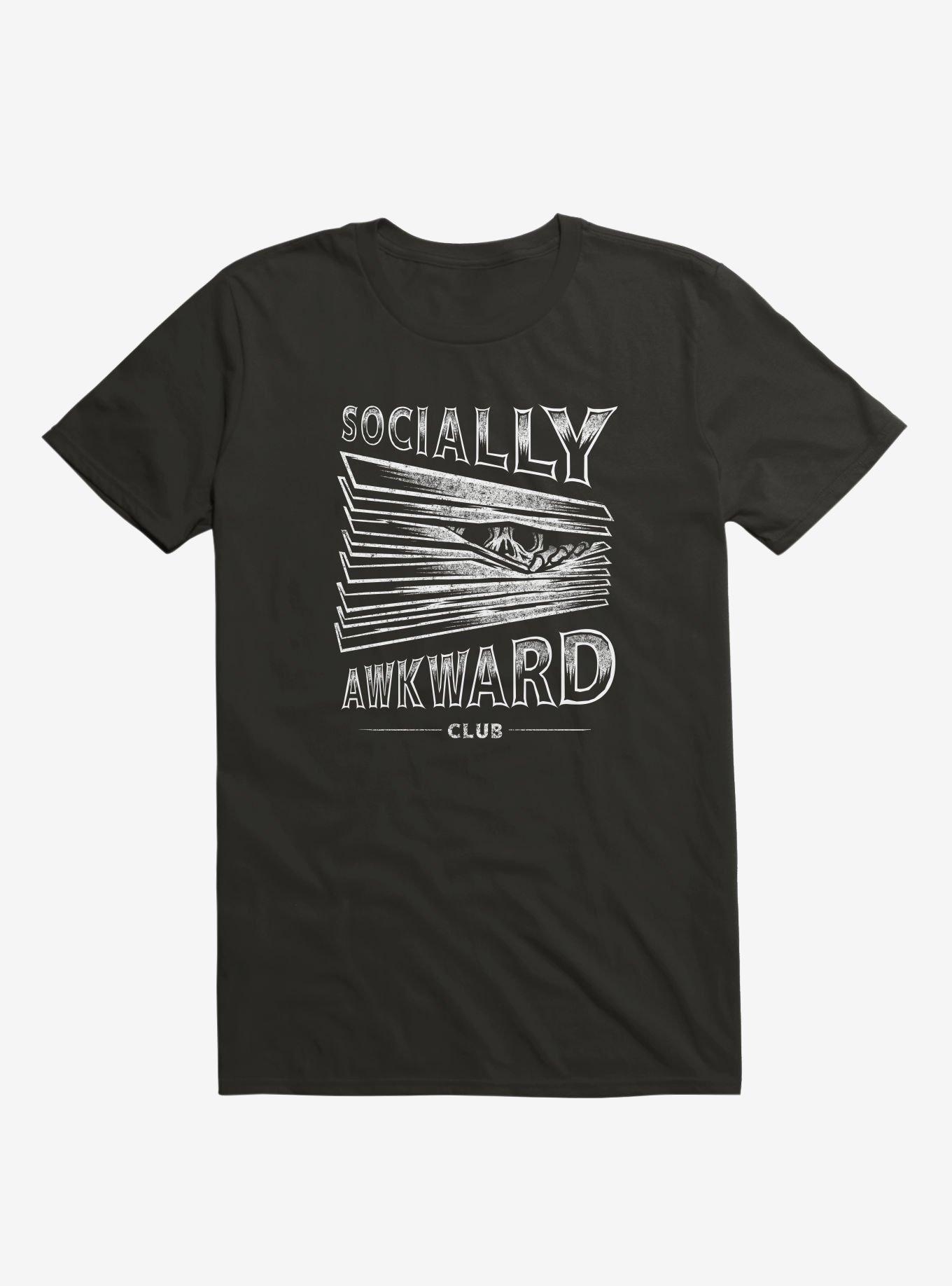 Socially Awkward Club T-Shirt, BLACK, hi-res