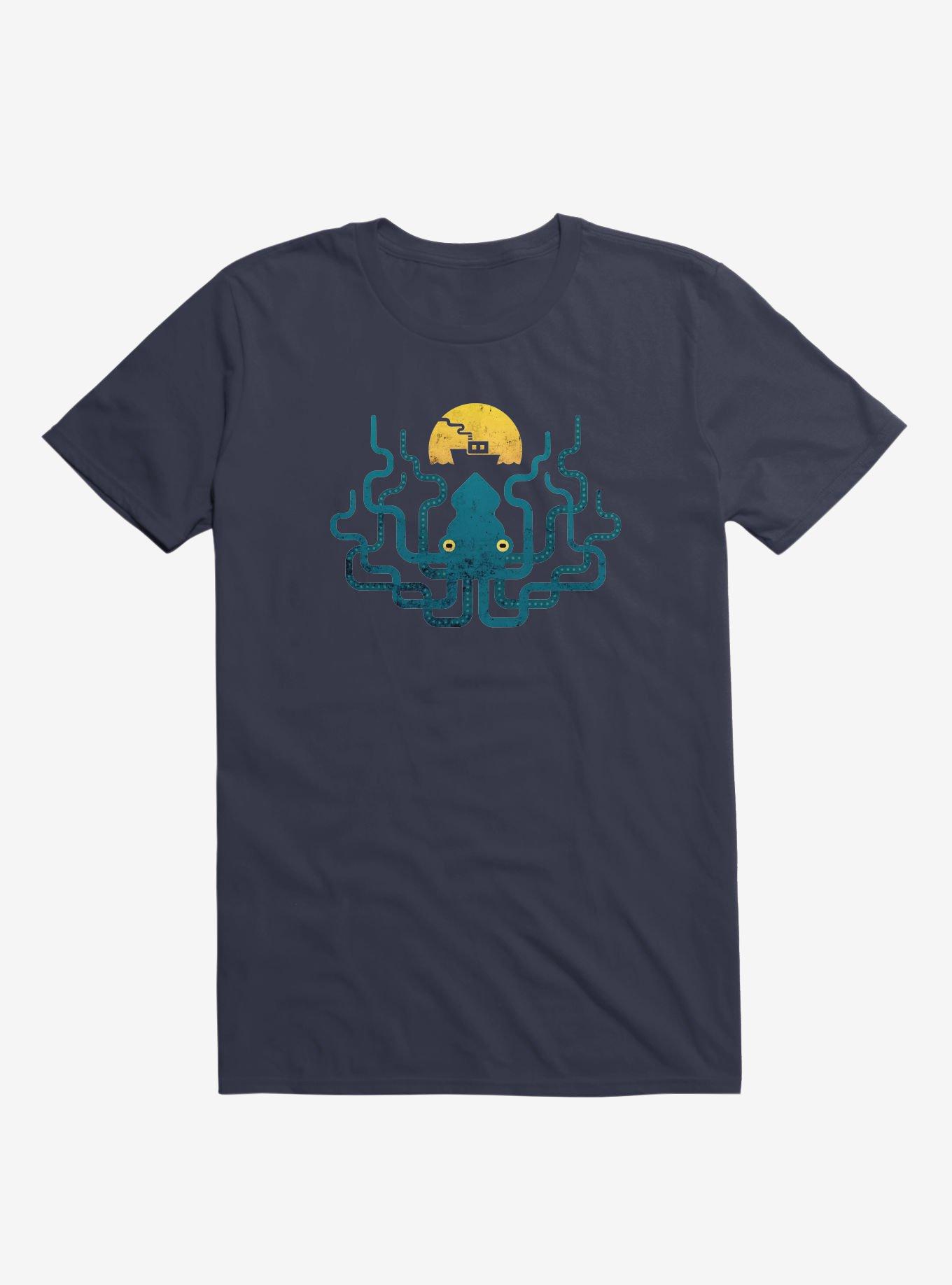 Krak Of Dawn T-Shirt, NAVY, hi-res