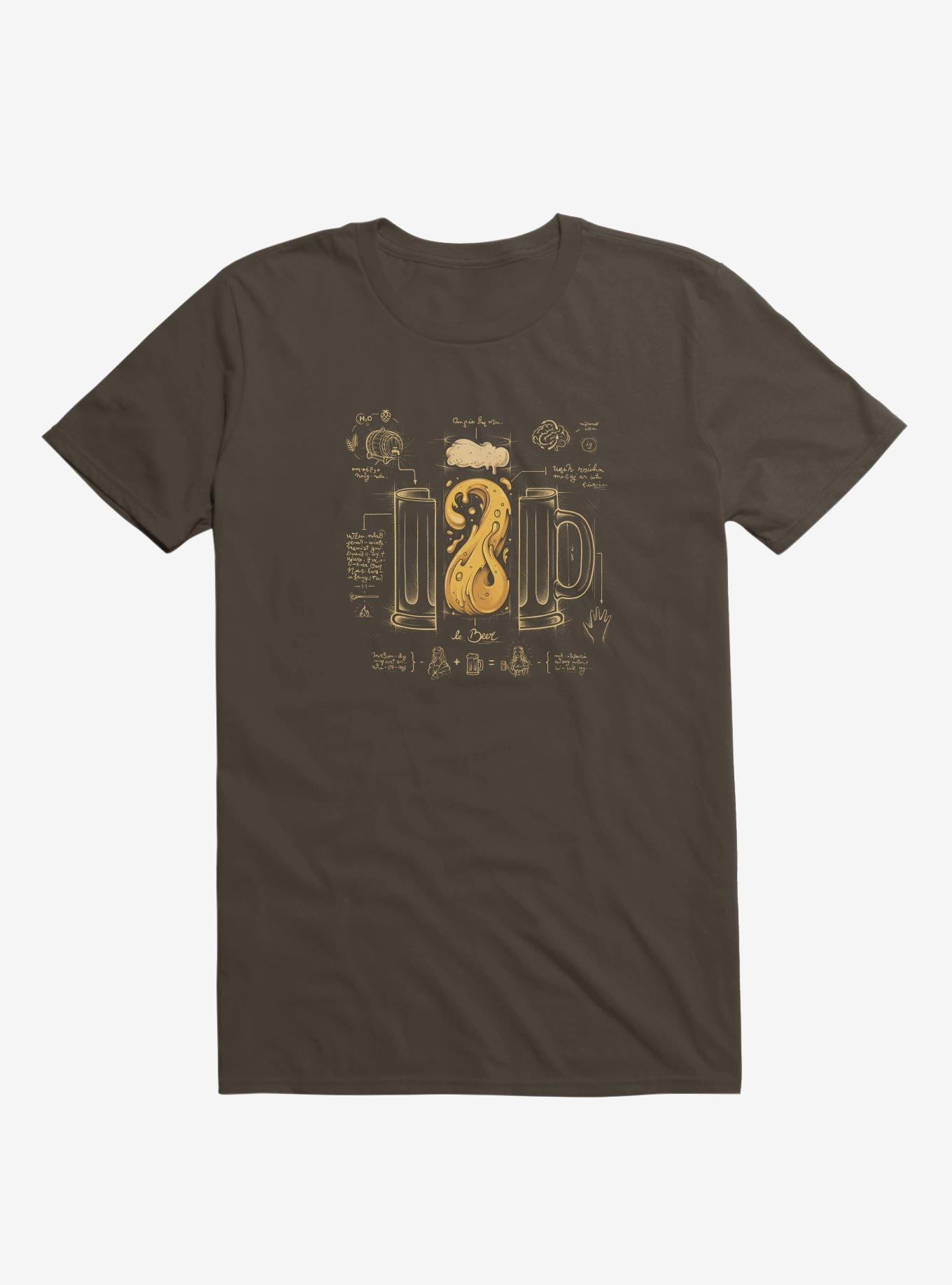 Le Beer (Elixir Of Life) T-Shirt, BROWN, hi-res