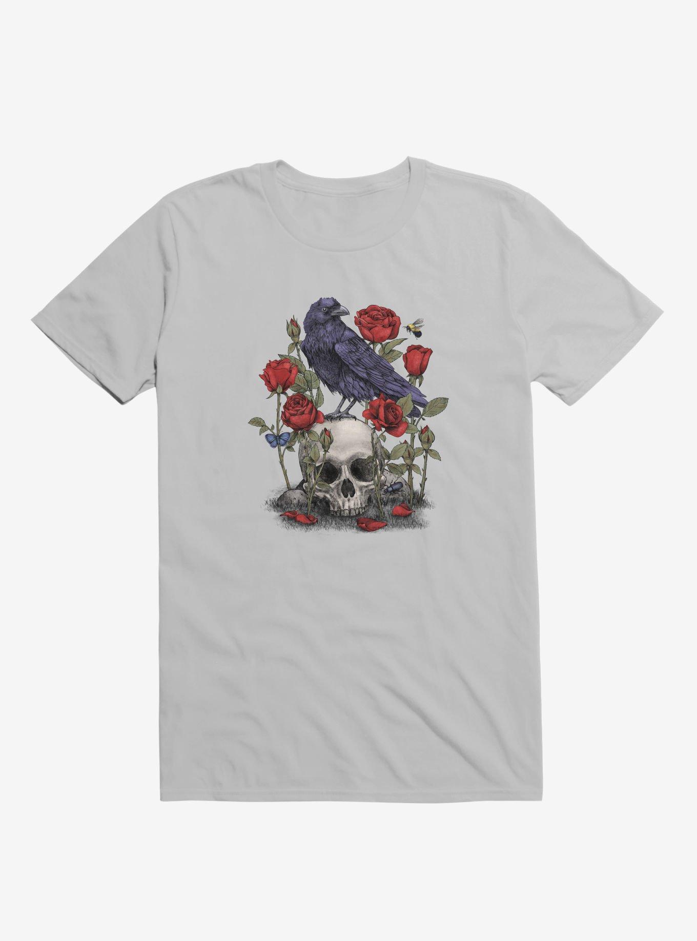 Memento Mori T-Shirt, SILVER, hi-res