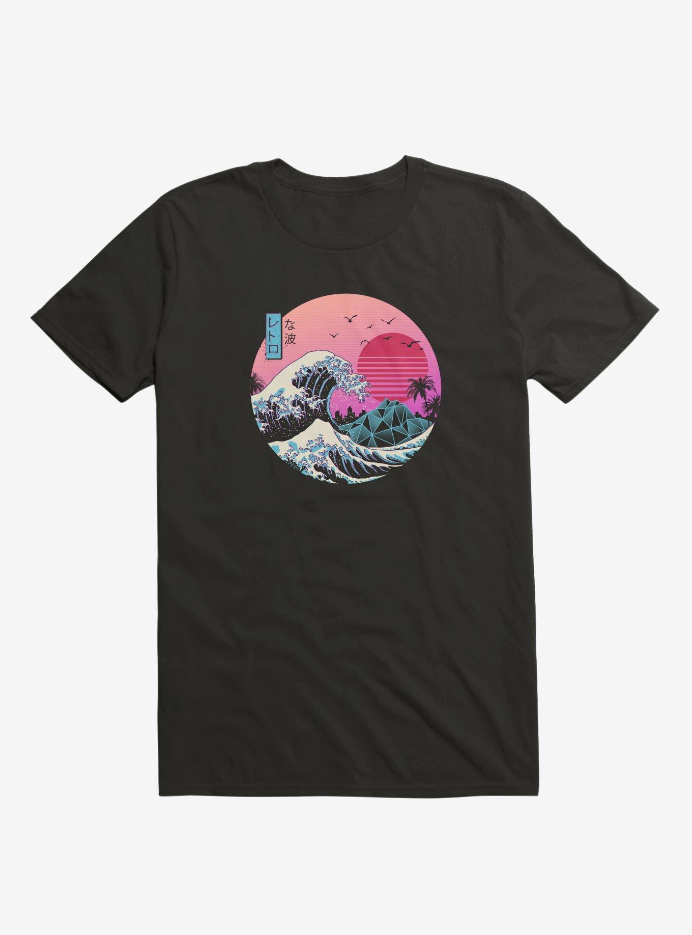 The Great Retro Wave T-Shirt - BLACK | Hot Topic