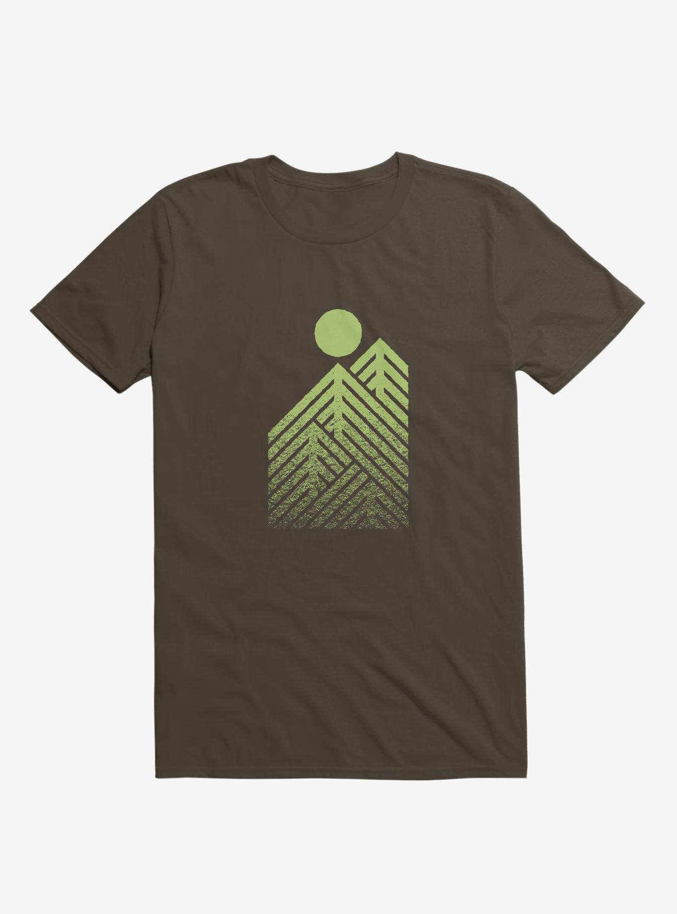 Onward & Upward T-Shirt, BROWN, hi-res