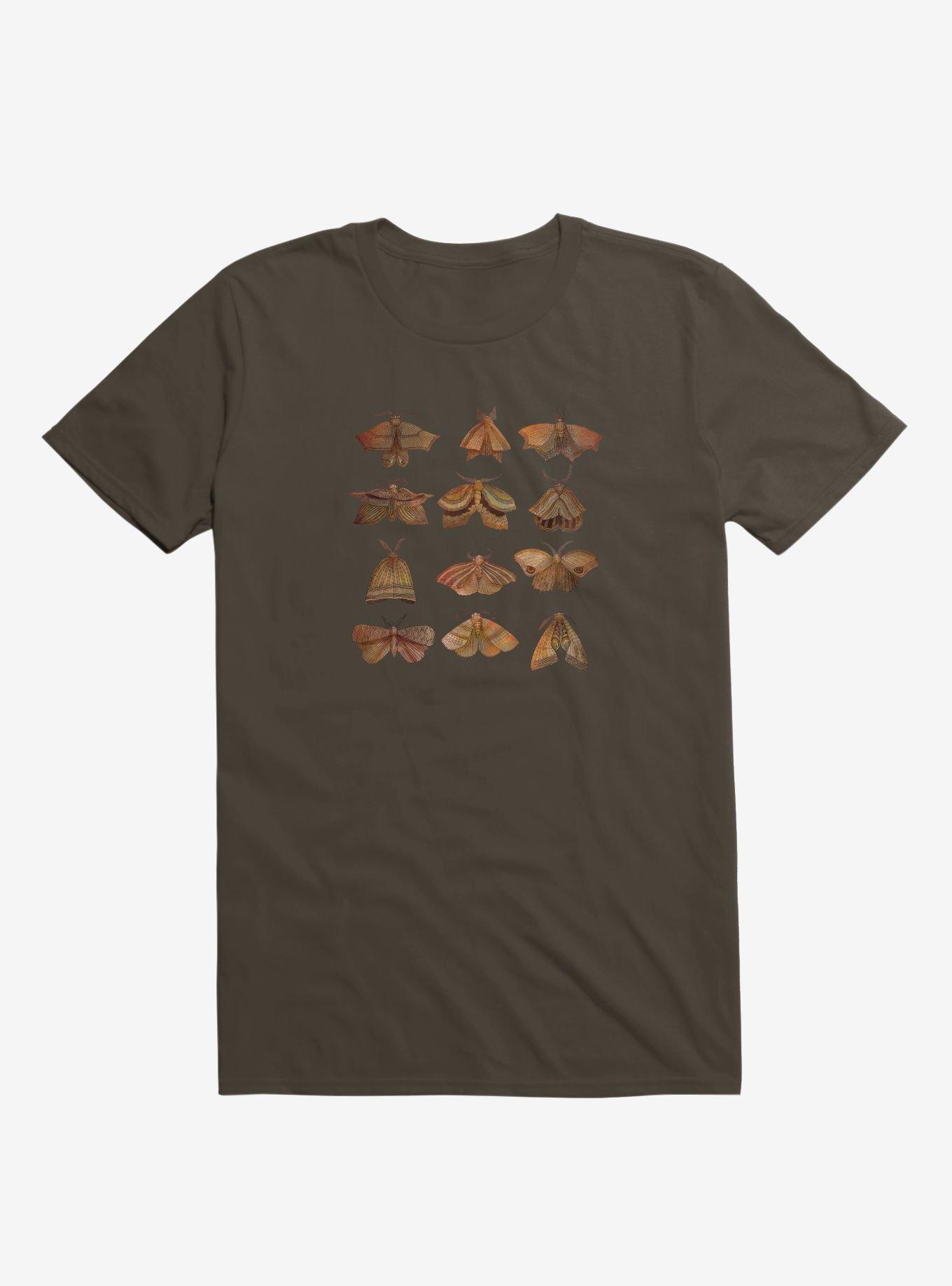 Moth Collector T-Shirt, BROWN, hi-res