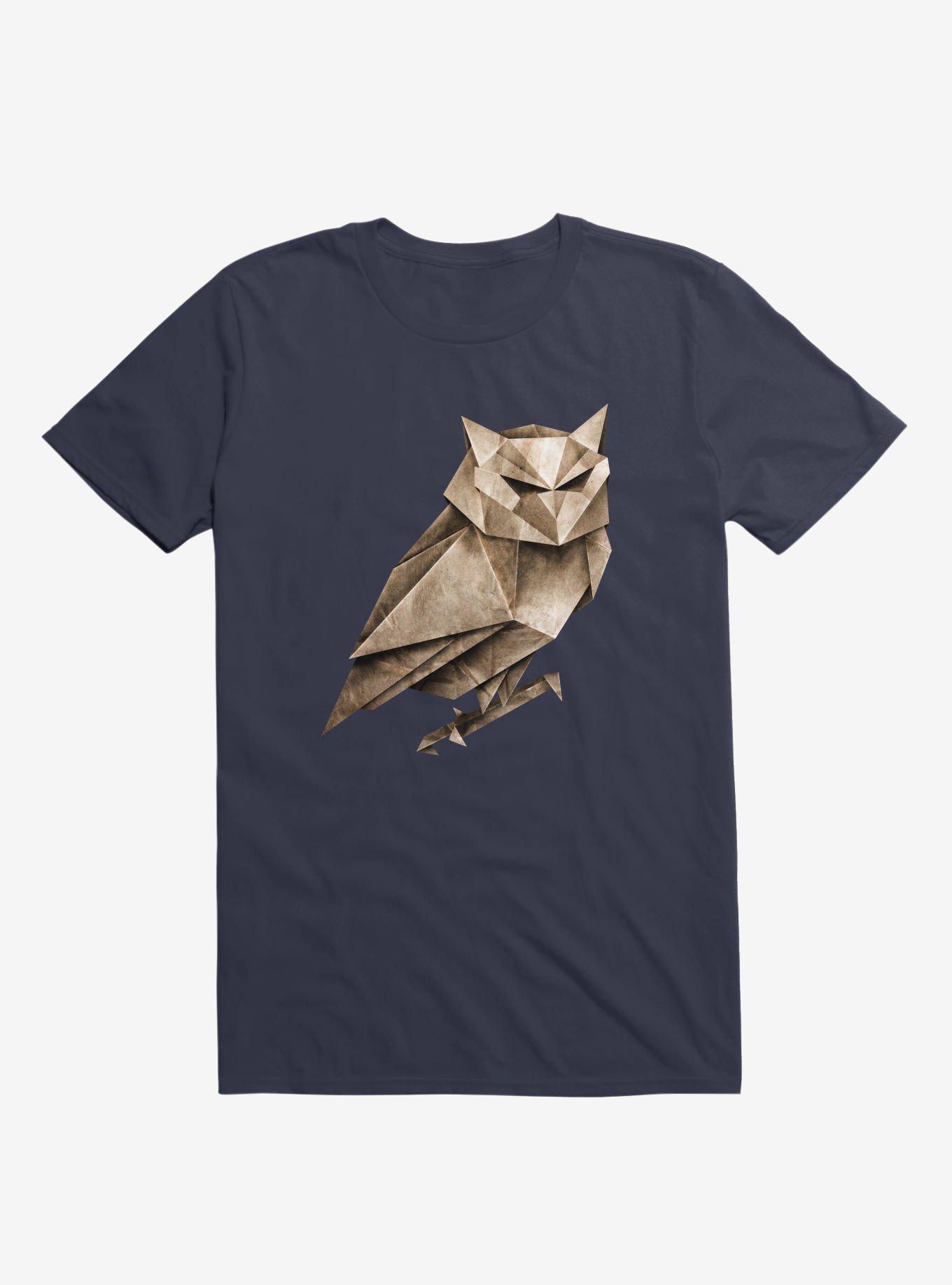 Owligami T-Shirt, NAVY, hi-res