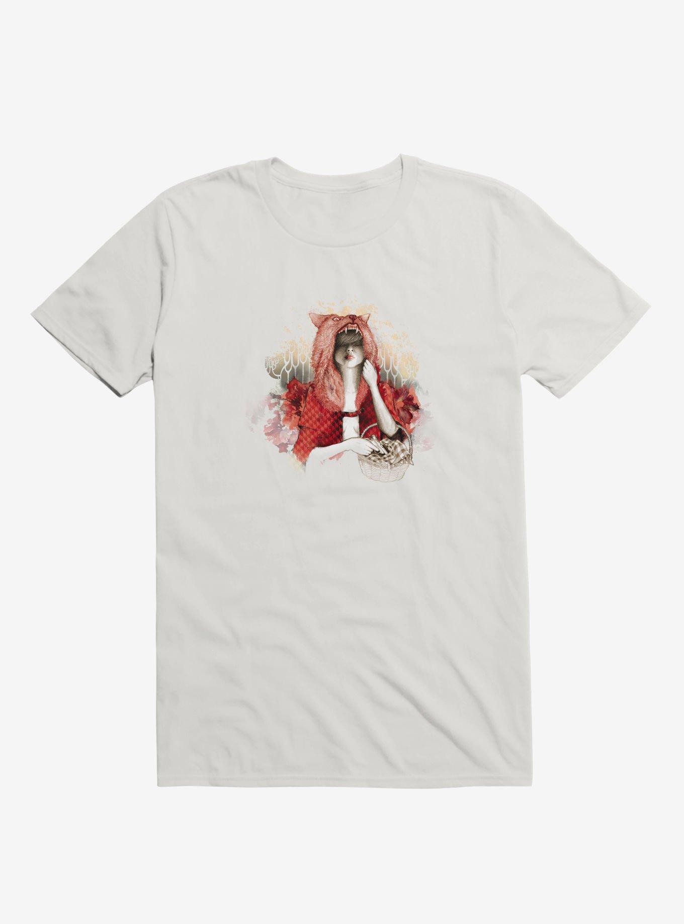 Red T-Shirt, WHITE, hi-res