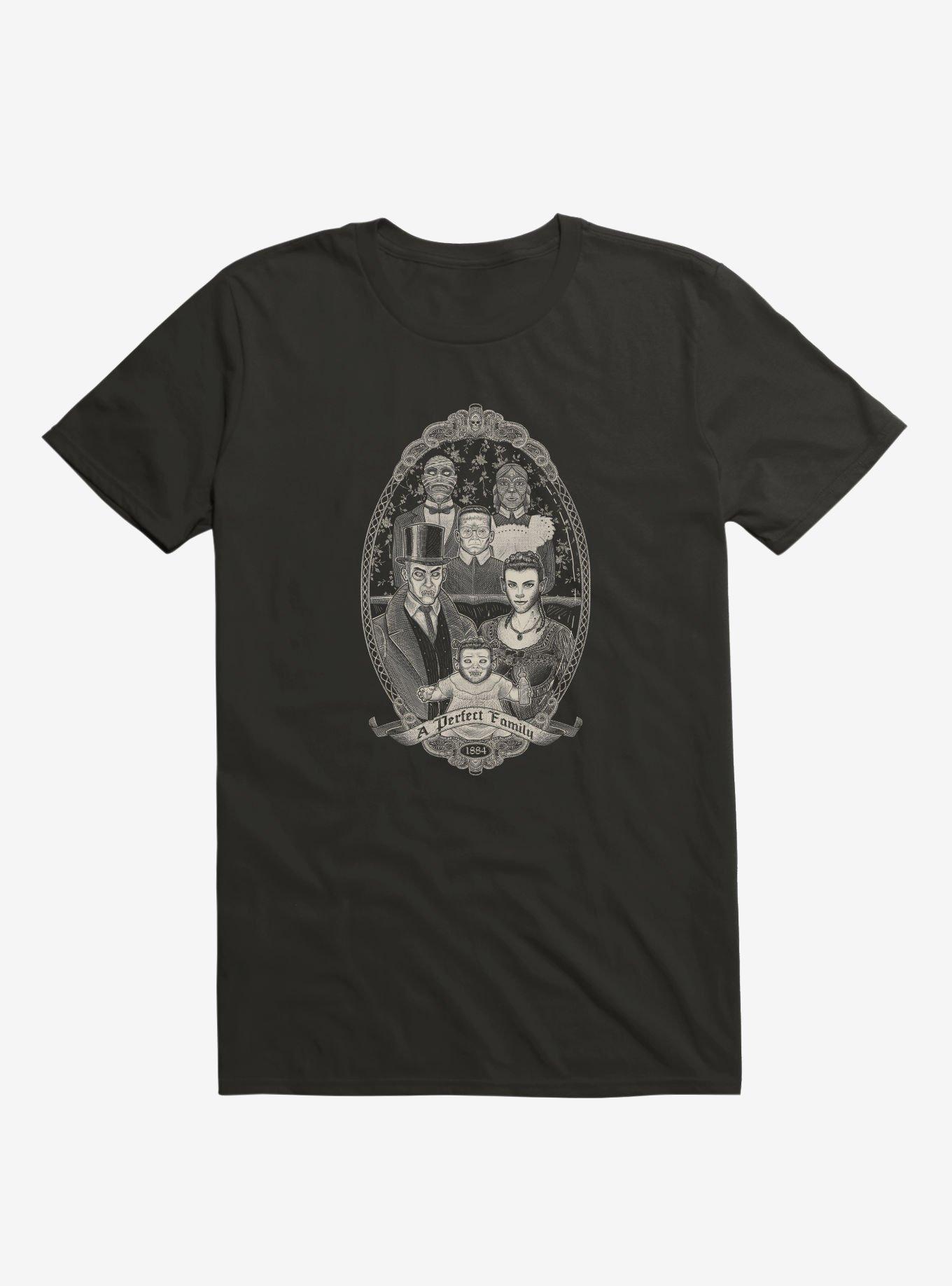 Strange Portrait Of A Perfect Family T-Shirt