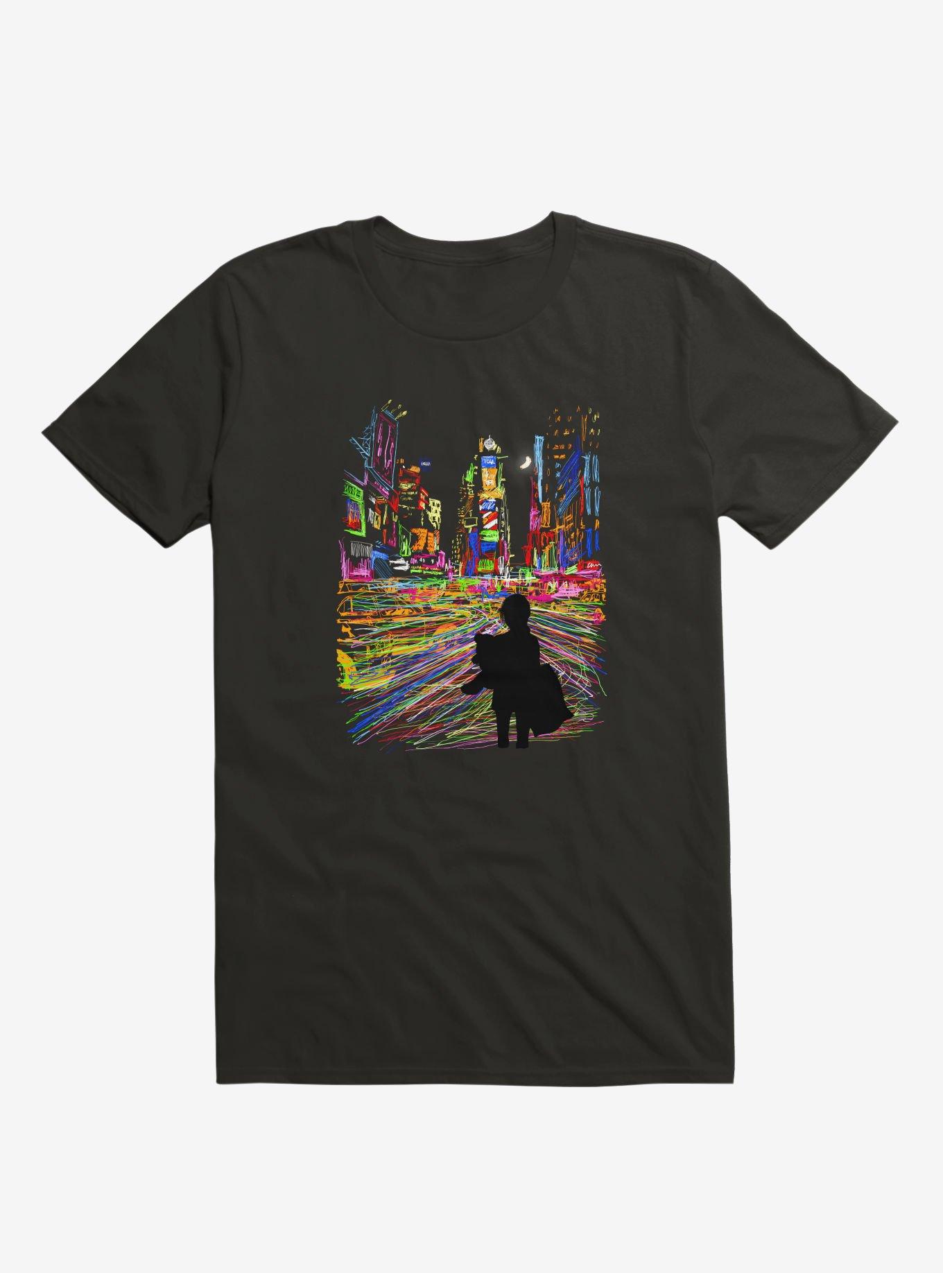 The City That Never Sleeps T-Shirt, BLACK, hi-res