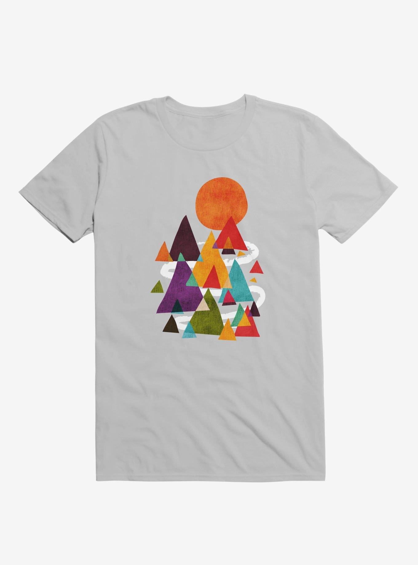 The Mountains Are Calling T-Shirt, SILVER, hi-res