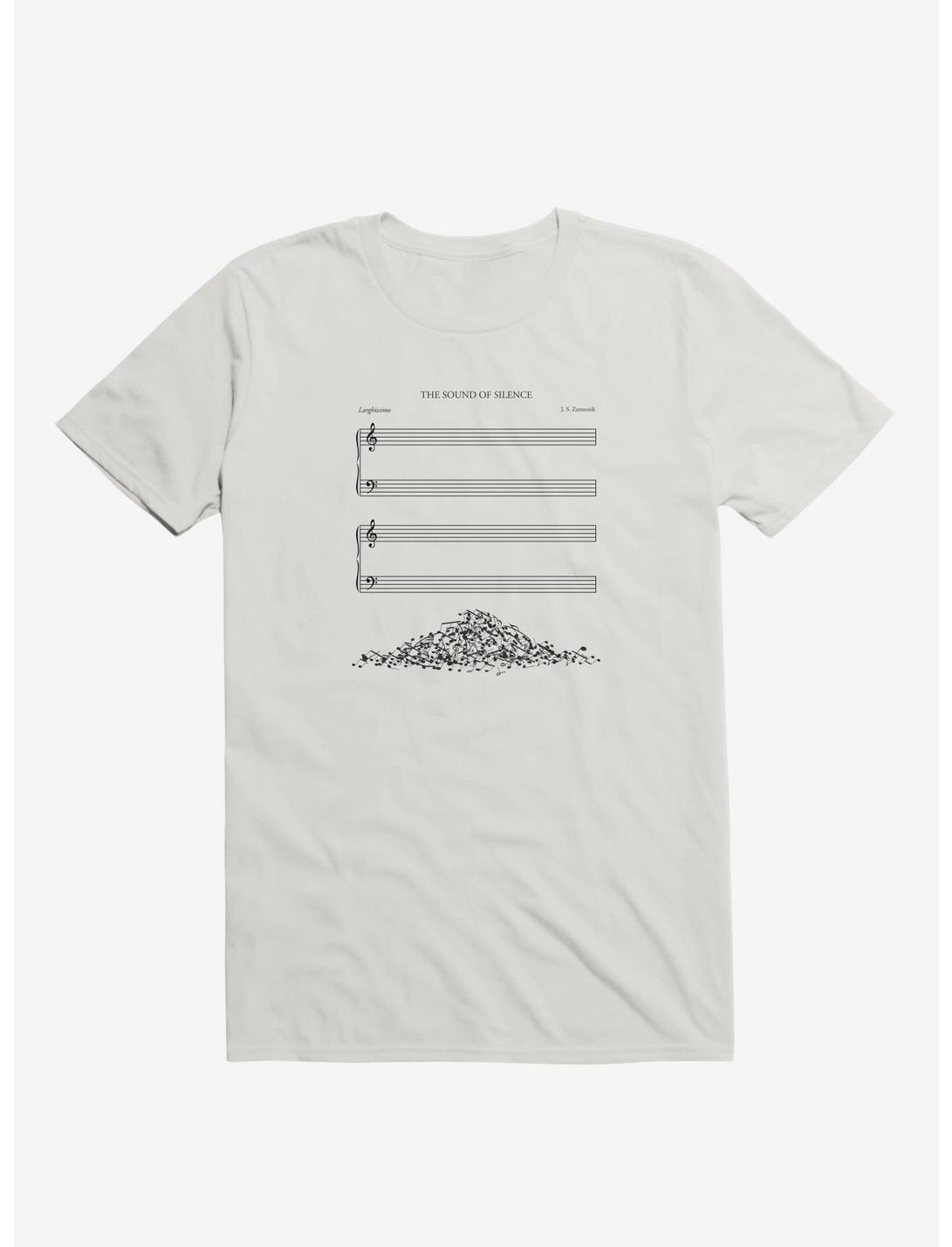 The Sound Of Silence T-Shirt, WHITE, hi-res